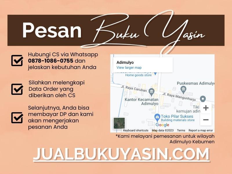 Percetakan Buku Yasin Adimulyo Kebumen, Tempat Cetak Buku Yasin Adimulyo Kebumen, Tempat Bikin Buku Yasin di Adimulyo Kebumen