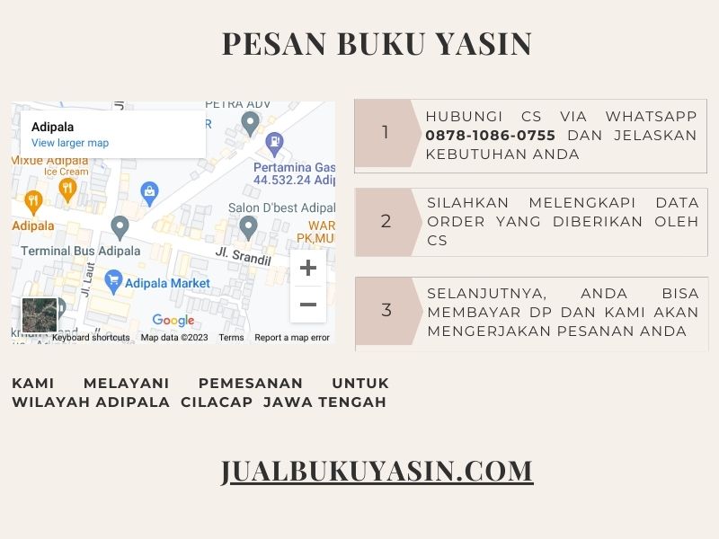 Percetakan Buku Yasin Adipala Cilacap, Tempat Cetak Buku Yasin Adipala Cilacap, Tempat Bikin Buku Yasin di Adipala Cilacap