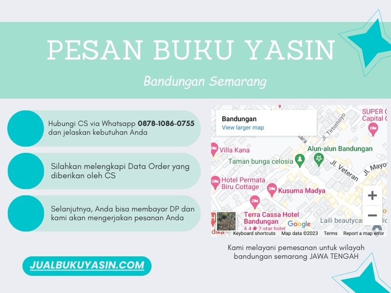Percetakan Buku Yasin Bandungan Semarang, Tempat Cetak Buku Yasin Bandungan Semarang, Tempat Bikin Buku Yasin di Bandungan Semarang