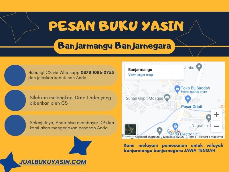 Percetakan Buku Yasin Banjarmangu Banjarnegara, Tempat Cetak Buku Yasin Banjarmangu Banjarnegara, Tempat Bikin Buku Yasin di Banjarmangu Banjarnegara