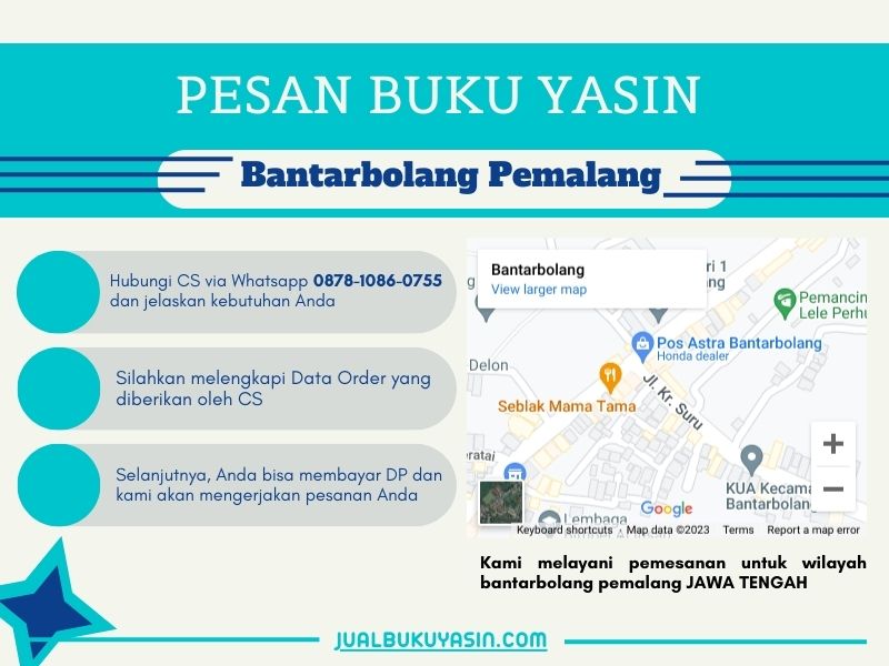 Percetakan Buku Yasin Bantarbolang Pemalang, Tempat Cetak Buku Yasin Bantarbolang Pemalang, Tempat Bikin Buku Yasin di Bantarbolang Pemalang