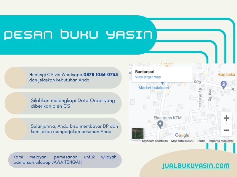 Percetakan Buku Yasin Bantarsari Cilacap, Tempat Cetak Buku Yasin Bantarsari Cilacap, Tempat Bikin Buku Yasin di Bantarsari Cilacap