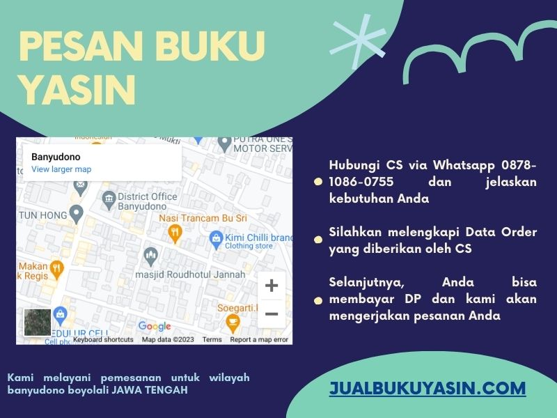 Percetakan Buku Yasin Banyudono Boyolali, Tempat Cetak Buku Yasin Banyudono Boyolali, Tempat Bikin Buku Yasin di Banyudono Boyolali