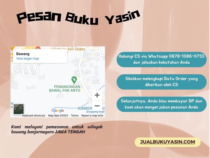 Percetakan Buku Yasin Bawang Banjarnegara, Tempat Cetak Buku Yasin Bawang Banjarnegara, Tempat Bikin Buku Yasin di Bawang Banjarnegara