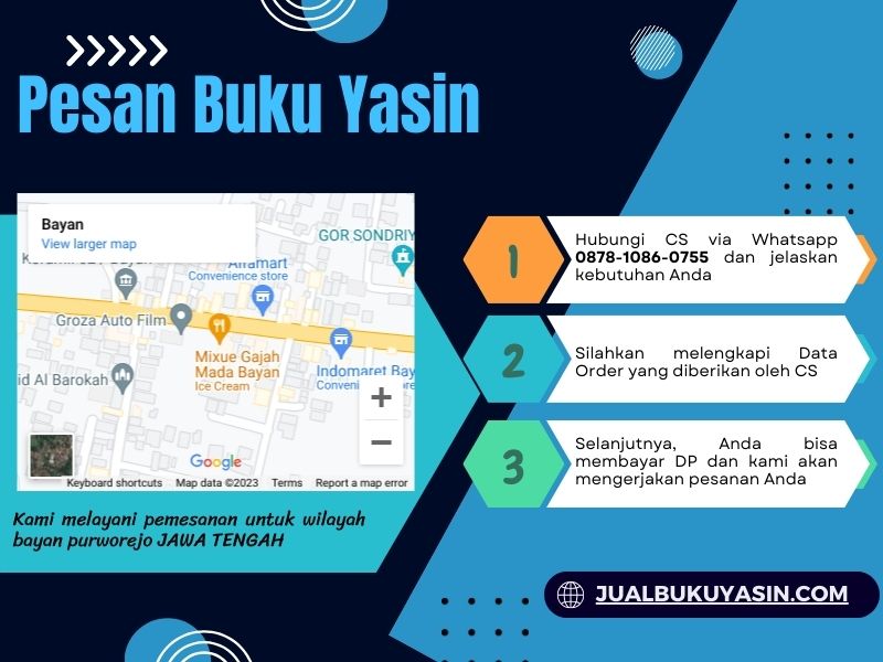 Percetakan Buku Yasin Bayan Purworejo, Tempat Cetak Buku Yasin Bayan Purworejo, Tempat Bikin Buku Yasin di Bayan Purworejo