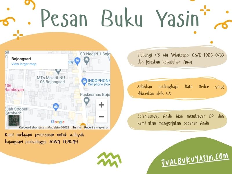 Percetakan Buku Yasin Bojongsari Purbalingga, Tempat Cetak Buku Yasin Bojongsari Purbalingga, Tempat Bikin Buku Yasin di Bojongsari Purbalingga