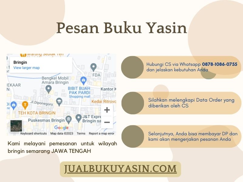 Percetakan Buku Yasin Bringin Semarang, Tempat Cetak Buku Yasin Bringin Semarang, Tempat Bikin Buku Yasin di Bringin Semarang