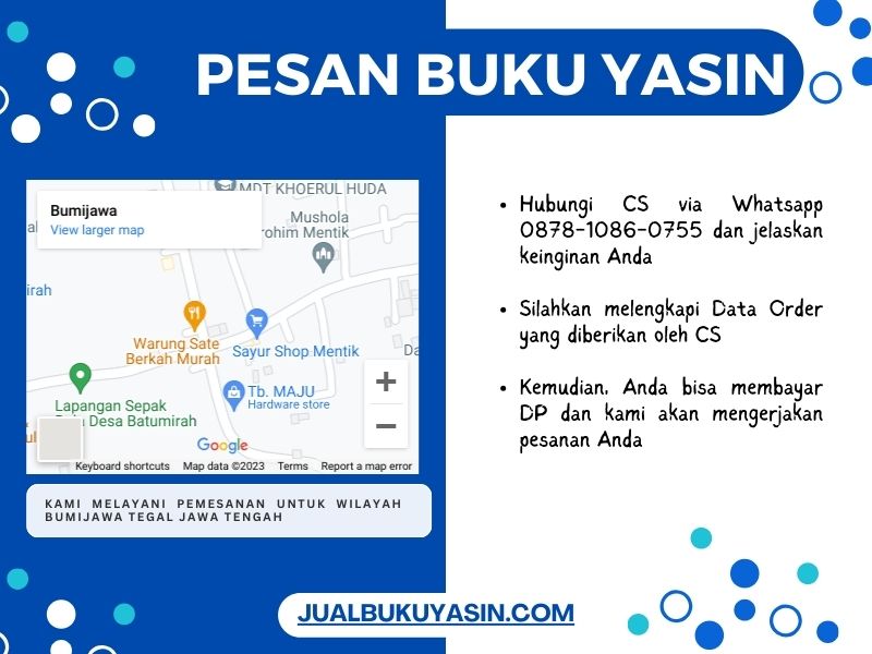 Percetakan Buku Yasin Bumijawa Tegal, Tempat Cetak Buku Yasin Bumijawa Tegal, Tempat Bikin Buku Yasin di Bumijawa Tegal