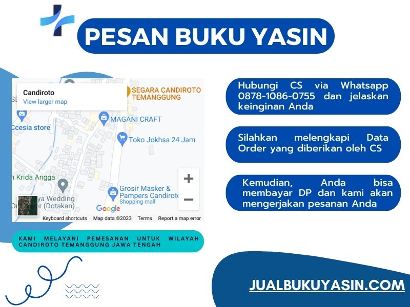 Percetakan Buku Yasin Candiroto Temanggung, Tempat Cetak Buku Yasin Candiroto Temanggung, Tempat Bikin Buku Yasin di Candiroto Temanggung
