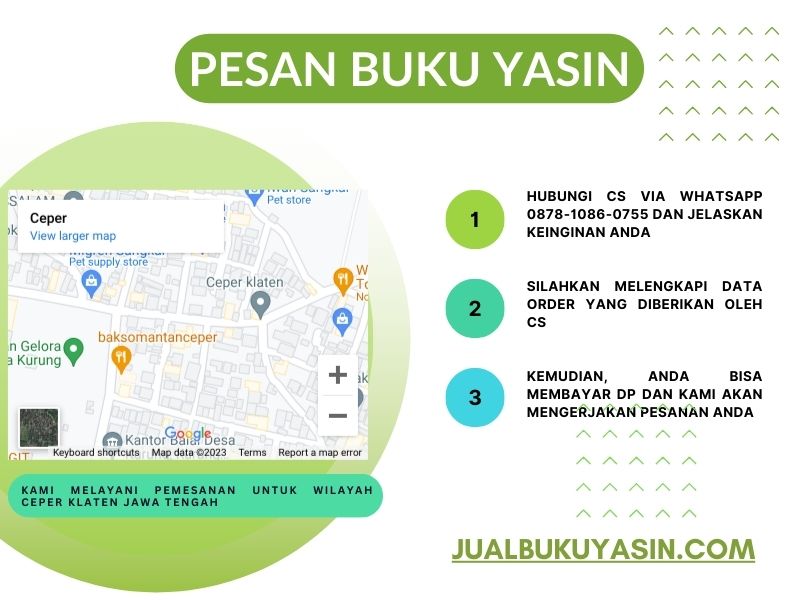 Percetakan Buku Yasin Ceper Klaten, Tempat Cetak Buku Yasin Ceper Klaten, Tempat Bikin Buku Yasin di Ceper Klaten