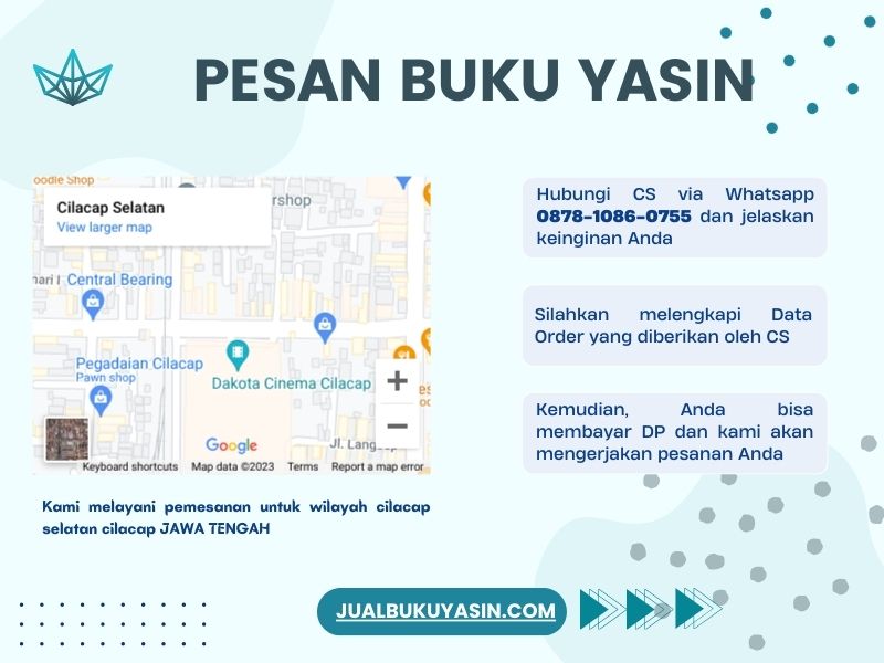 Percetakan Buku Yasin Cilacap Selatan Cilacap, Tempat Cetak Buku Yasin Cilacap Selatan Cilacap, Tempat Bikin Buku Yasin di Cilacap Selatan Cilacap