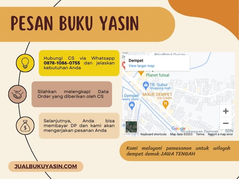 Percetakan Buku Yasin Dempet Demak, Tempat Cetak Buku Yasin Dempet Demak, Tempat Bikin Buku Yasin di Dempet Demak