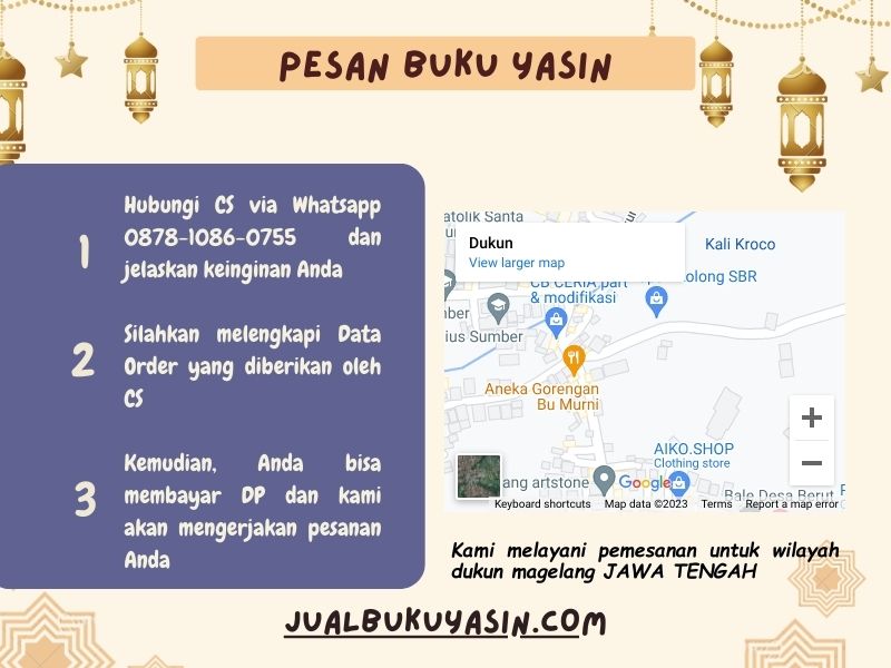 Percetakan Buku Yasin Dukun Magelang, Tempat Cetak Buku Yasin Dukun Magelang, Tempat Bikin Buku Yasin di Dukun Magelang