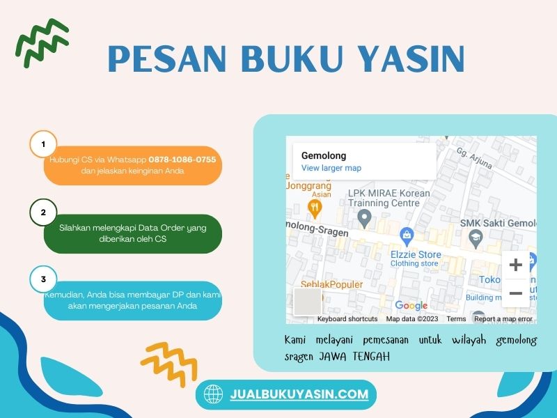 Percetakan Buku Yasin Gemolong Sragen, Tempat Cetak Buku Yasin Gemolong Sragen, Tempat Bikin Buku Yasin di Gemolong Sragen