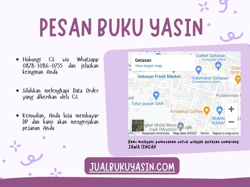 Percetakan Buku Yasin Getasan Semarang, Tempat Cetak Buku Yasin Getasan Semarang, Tempat Bikin Buku Yasin di Getasan Semarang