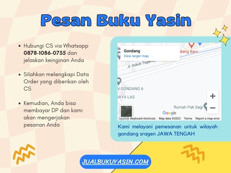 Percetakan Buku Yasin Gondang Sragen, Tempat Cetak Buku Yasin Gondang Sragen, Tempat Bikin Buku Yasin di Gondang Sragen