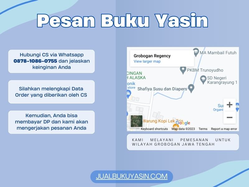 Percetakan Buku Yasin Grobogan, Tempat Cetak Buku Yasin Grobogan, Tempat Bikin Buku Yasin di Grobogan