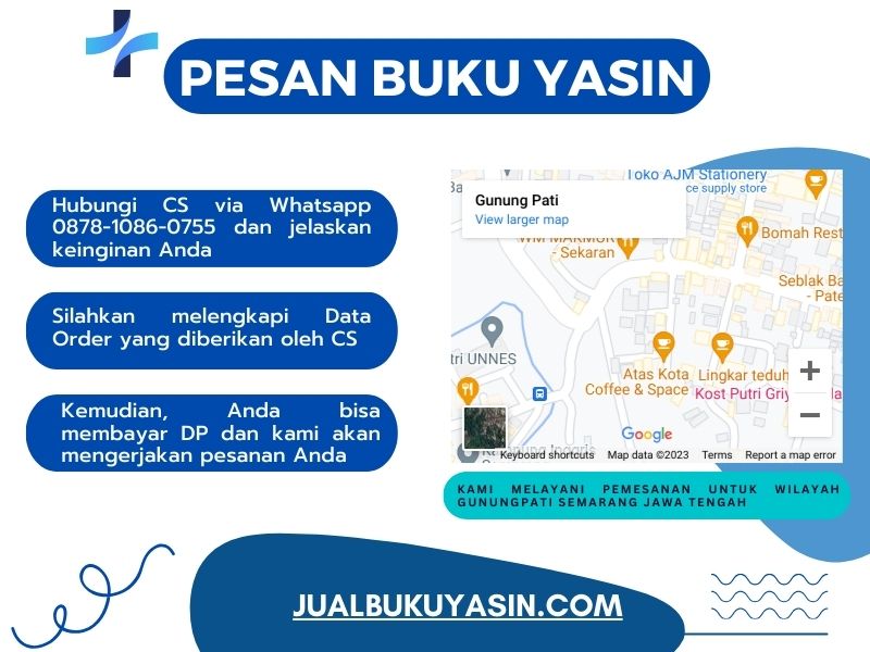 Percetakan Buku Yasin Gunungpati Semarang, Tempat Cetak Buku Yasin Gunungpati Semarang, Tempat Bikin Buku Yasin di Gunungpati Semarang