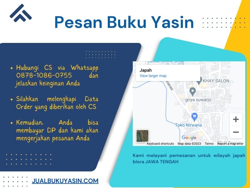 Percetakan Buku Yasin Japah Blora, Tempat Cetak Buku Yasin Japah Blora, Tempat Bikin Buku Yasin di Japah Blora
