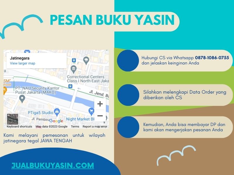 Percetakan Buku Yasin Jatinegara Tegal, Tempat Cetak Buku Yasin Jatinegara Tegal, Tempat Bikin Buku Yasin di Jatinegara Tegal