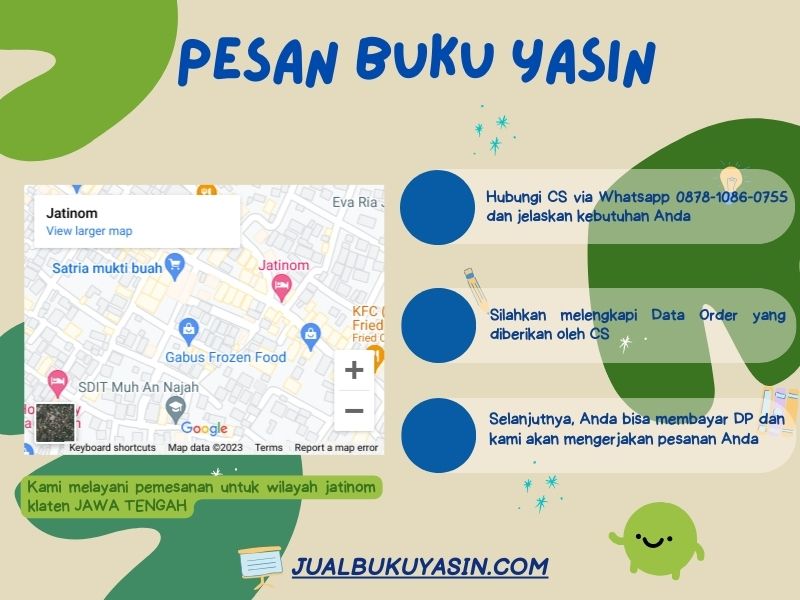Percetakan Buku Yasin Jatinom Klaten, Tempat Cetak Buku Yasin Jatinom Klaten, Tempat Bikin Buku Yasin di Jatinom Klaten