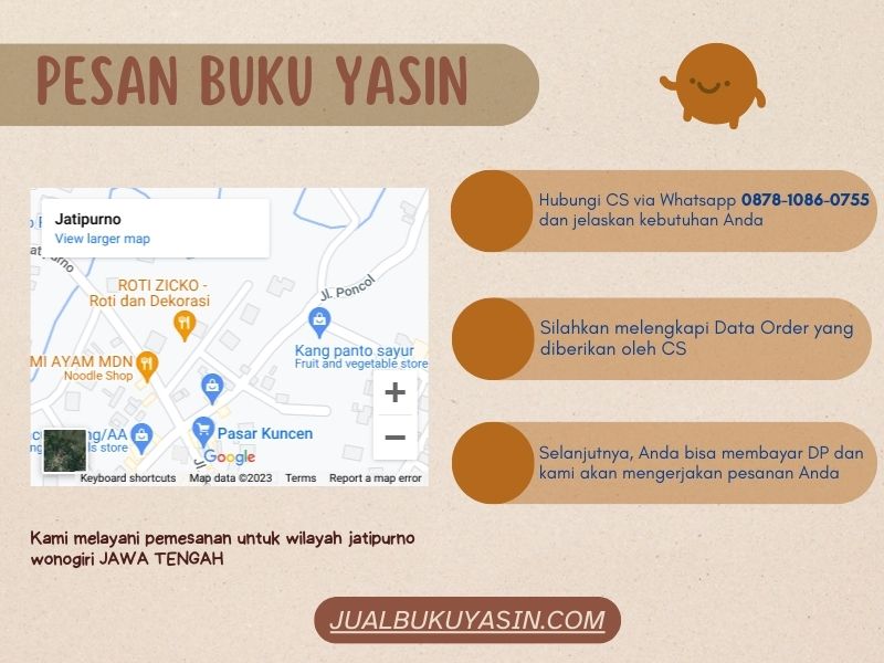 Percetakan Buku Yasin Jatipurno Wonogiri, Tempat Cetak Buku Yasin Jatipurno Wonogiri, Tempat Bikin Buku Yasin di Jatipurno Wonogiri