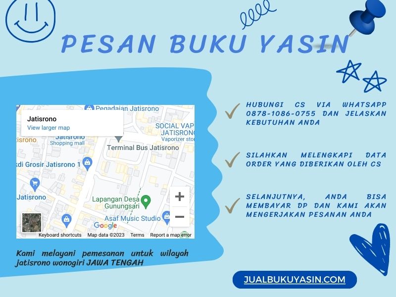Percetakan Buku Yasin Jatisrono Wonogiri, Tempat Cetak Buku Yasin Jatisrono Wonogiri, Tempat Bikin Buku Yasin di Jatisrono Wonogiri