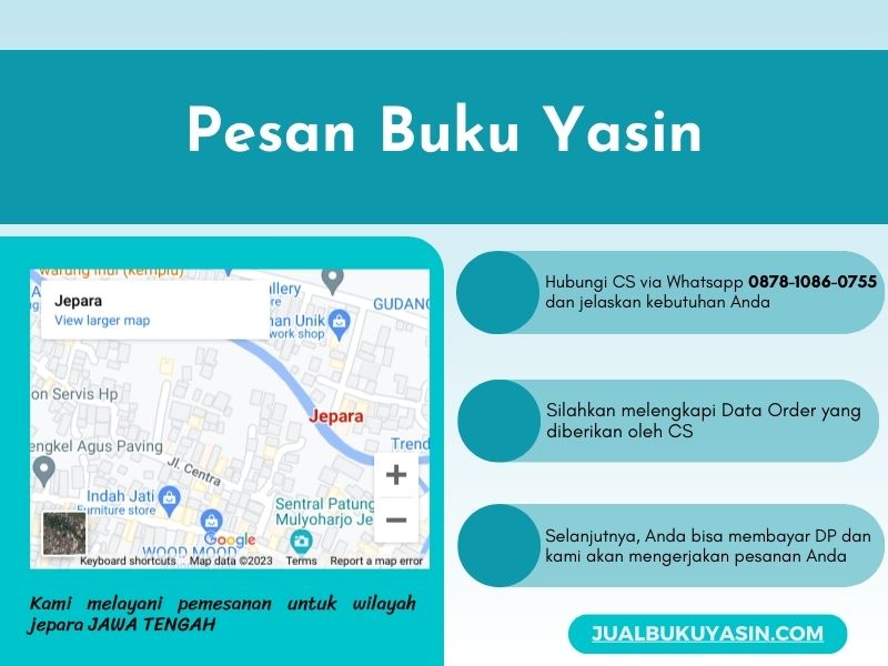 Percetakan Buku Yasin Jepara, Tempat Cetak Buku Yasin Jepara, Tempat Bikin Buku Yasin di Jepara