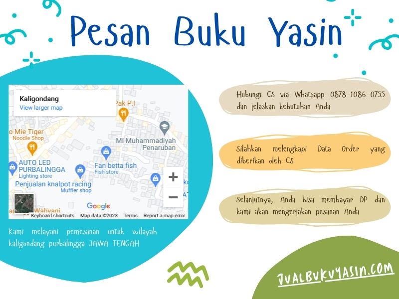 Percetakan Buku Yasin Kaligondang Purbalingga, Tempat Cetak Buku Yasin Kaligondang Purbalingga, Tempat Bikin Buku Yasin di Kaligondang Purbalingga