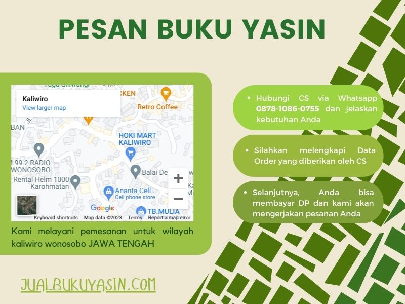Percetakan Buku Yasin Kaliwiro Wonosobo, Tempat Cetak Buku Yasin Kaliwiro Wonosobo, Tempat Bikin Buku Yasin di Kaliwiro Wonosobo