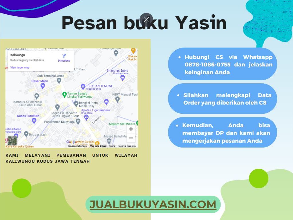 Percetakan Buku Yasin Kaliwungu Kudus, Tempat Cetak Buku Yasin Kaliwungu Kudus, Tempat Bikin Buku Yasin di Kaliwungu Kudus