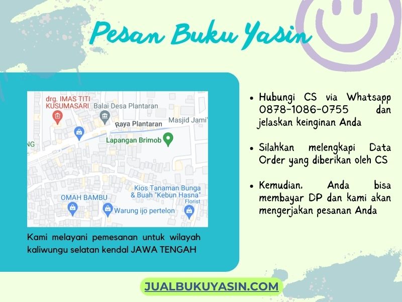 Percetakan Buku Yasin Kaliwungu Selatan Kendal, Tempat Cetak Buku Yasin Kaliwungu Selatan Kendal, Tempat Bikin Buku Yasin di Kaliwungu Selatan Kendal