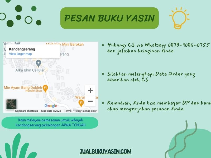 Percetakan Buku Yasin Kandangserang Pekalongan, Tempat Cetak Buku Yasin Kandangserang Pekalongan, Tempat Bikin Buku Yasin di Kandangserang Pekalongan