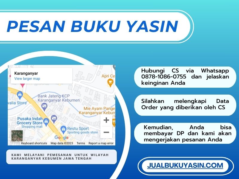Percetakan Buku Yasin Karanganyar Kebumen, Tempat Cetak Buku Yasin Karanganyar Kebumen, Tempat Bikin Buku Yasin di Karanganyar Kebumen