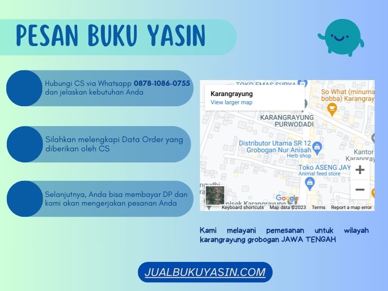Percetakan Buku Yasin Karangrayung Grobogan, Tempat Cetak Buku Yasin Karangrayung Grobogan, Tempat Bikin Buku Yasin di Karangrayung Grobogan