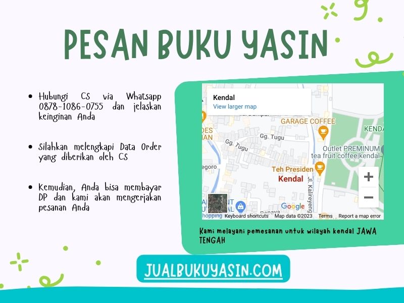 Percetakan Buku Yasin Kendal, Tempat Cetak Buku Yasin Kendal, Tempat Bikin Buku Yasin di Kendal