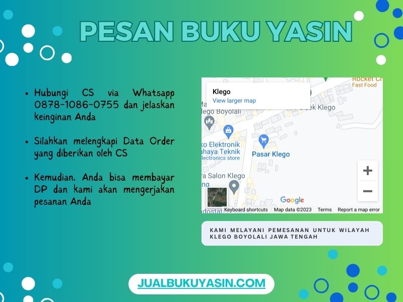 Percetakan Buku Yasin Klego Boyolali, Tempat Cetak Buku Yasin Klego Boyolali, Tempat Bikin Buku Yasin di Klego Boyolali
