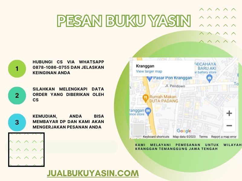 Percetakan Buku Yasin Kranggan Temanggung, Tempat Cetak Buku Yasin Kranggan Temanggung, Tempat Bikin Buku Yasin di Kranggan Temanggung