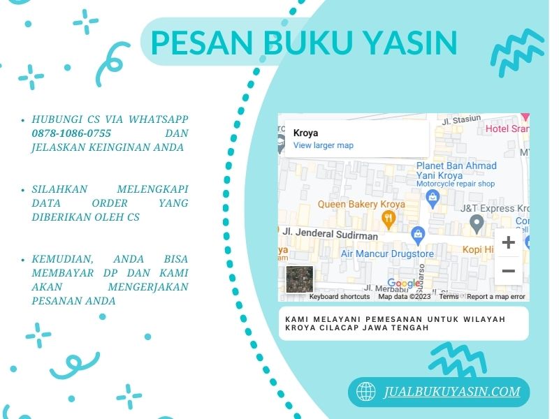 Percetakan Buku Yasin Kroya Cilacap, Tempat Cetak Buku Yasin Kroya Cilacap, Tempat Bikin Buku Yasin di Kroya Cilacap
