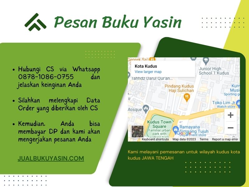 Percetakan Buku Yasin Kudus Kota Kudus, Tempat Cetak Buku Yasin Kudus Kota Kudus, Tempat Bikin Buku Yasin di Kudus Kota Kudus