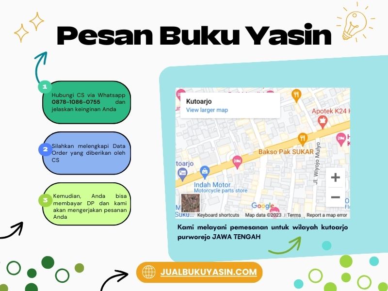 Percetakan Buku Yasin Kutoarjo Purworejo, Tempat Cetak Buku Yasin Kutoarjo Purworejo, Tempat Bikin Buku Yasin di Kutoarjo Purworejo