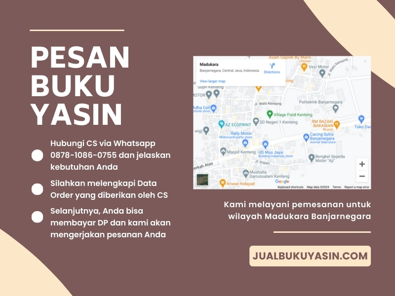 Cetak Buku Yasin Mandukara Banjarnegara