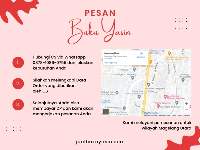 Percetakan Buku Yasin Magelang Utara Magelang, Tempat Cetak Buku Yasin Magelang Utara Magelang, Tempat Bikin Buku Yasin di Magelang Utara Magelang