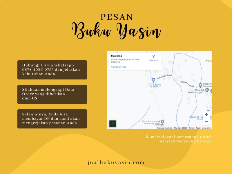 Percetakan Buku Yasin Majenang Cilacap, Tempat Cetak Buku Yasin Majenang Cilacap, Tempat Bikin Buku Yasin di Majenang Cilacap