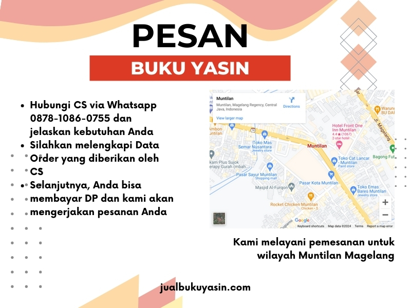 Percetakan Buku Yasin Muntilan Magelang, Tempat Cetak Buku Yasin Muntilan Magelang, Tempat Bikin Buku Yasin di Muntilan Magelang