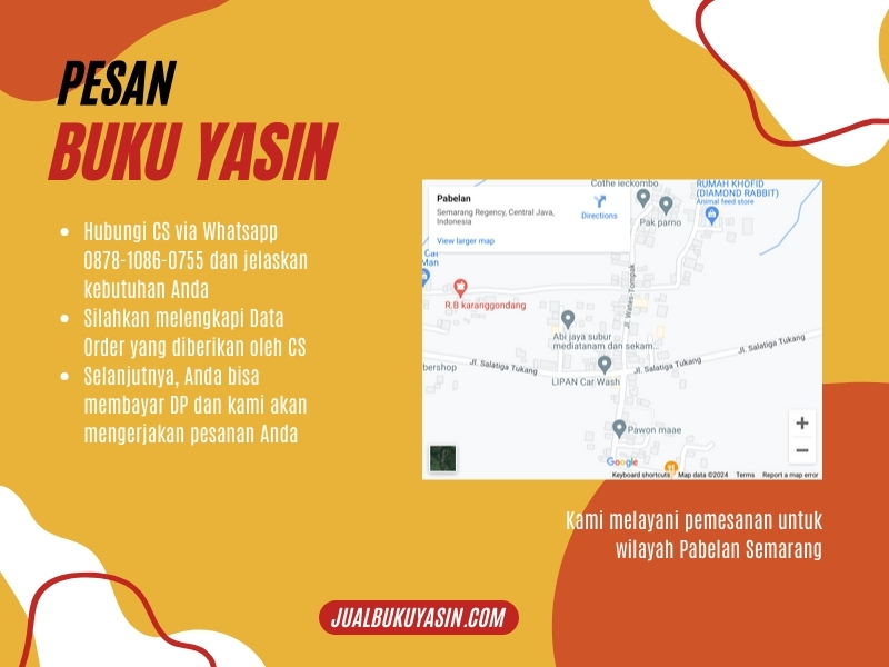 Percetakan Buku Yasin Pabelan Semarang, Tempat Cetak Buku Yasin Pabelan Semarang, Tempat Bikin Buku Yasin di Pabelan Semarang