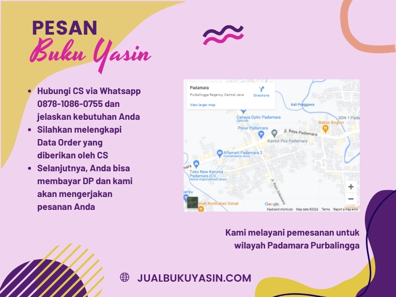 Percetakan Buku Yasin Padamara Purbalingga, Tempat Cetak Buku Yasin Padamara Purbalingga, Tempat Bikin Buku Yasin di Padamara Purbalingga