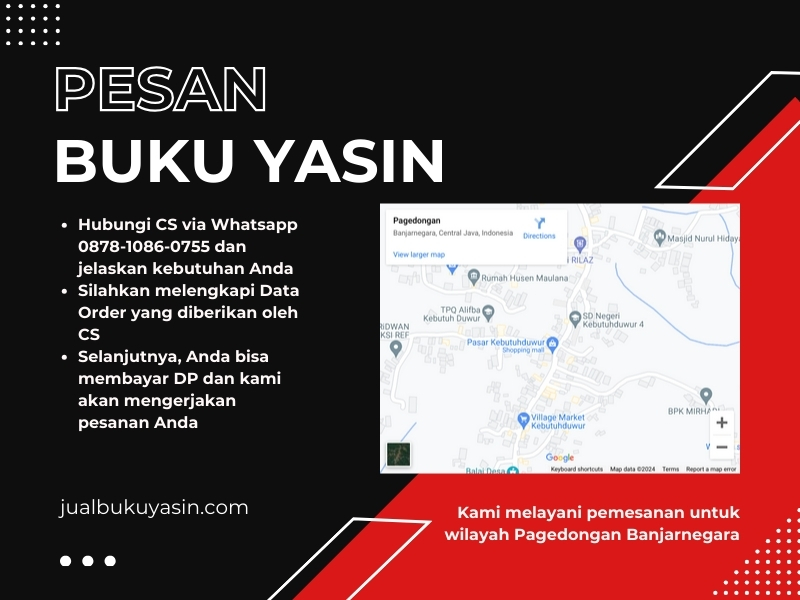 Cetak Buku Yasin Pagedongan Banjarnegara