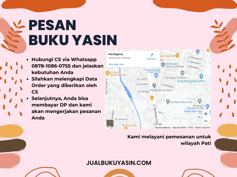 Percetakan Buku Yasin Pati, Tempat Cetak Buku Yasin Pati, Tempat Bikin Buku Yasin di Pati