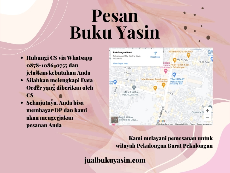 Percetakan Buku Yasin Pekalongan Barat Pekalongan, Tempat Cetak Buku Yasin Pekalongan Barat Pekalongan, Tempat Bikin Buku Yasin di Pekalongan Barat Pekalongan